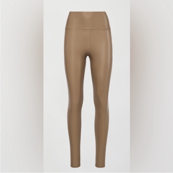 Carbon38 Pants - CARBON38 carbon 38 Takara cropped leggings shine nude tan S CARIBOU (?)